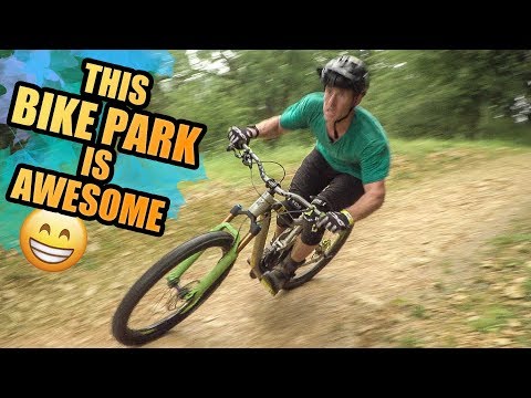THIS BIKE PARK IS AWESOME - EPIC JUMPS AND MTB TRAILS