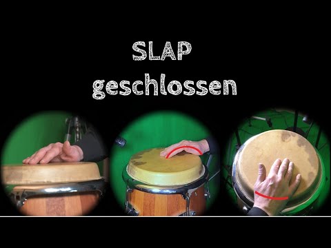 Conga Schlagtechniken 1 (Bass - Open - Slap)