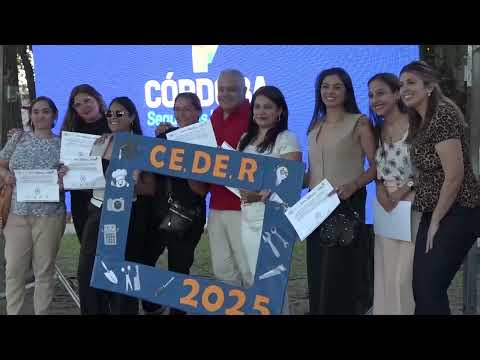 Formación, inclusión y trabajo: casi 400 egresados del CEDER Río Cuarto recibieron sus certificados
