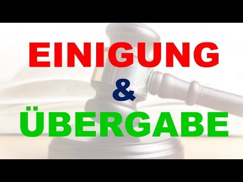 Jura Klausurwissen Sachenrecht- Die Eigentumsübertragung