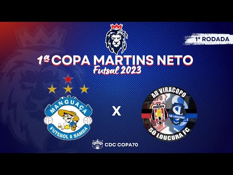 COPA MARTINS NETO 1ª FASE - Manguaça x Viracopo/Só Loucura 🏆