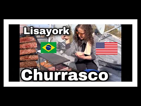Lisayork comandando o churrasco 🍖😍