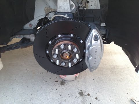 Infiniti G37 Akebono brake upgrade