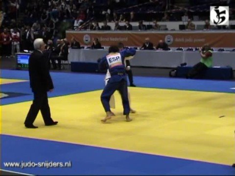 Judo Rotterdam 2008 Uriarte (ESP) - Bel Bottieau (BEL) [-66kg]