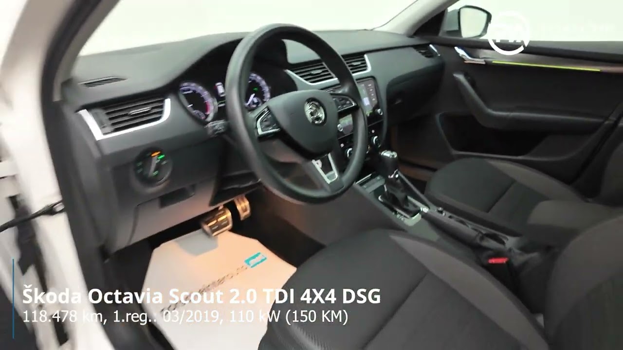 Škoda Octavia SCOUT Combi 2.0 TDI 4X4 DSG - SLOVENSKO VOZILO
