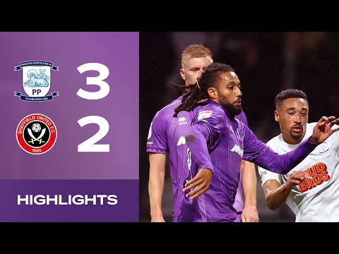 Preston North End 3-2 Sheffield United | EFL Championship highlights