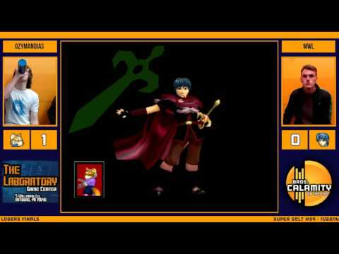 S@LT #59 | MWL (G.Fox, Marth) vs Ozymandias (B.Fox) - Losers Finals - Melee Singles