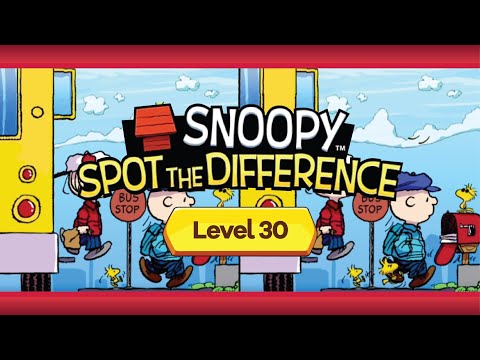Snoopy Spot the Difference | Episode 2 | Level 30 | Normal