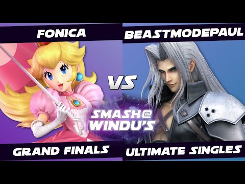 Fonica (Peach) vs BeastModePaul (Sephiroth) - Smash @ Windu's 109 - Grand Finals SSBU