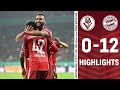 12 goals by Choupo-Moting, Musiala &. Co. | Highlights Bremer SV vs. FC Bayern 0-12 | DFB-Pokal
