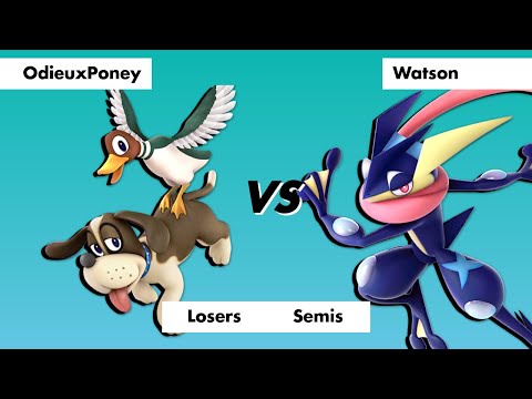 Checkpoint Ultimate S4 W3 - OdieuxPoney (Duck Hunt Duo) vs Watson (Greninja) - Losers Semis