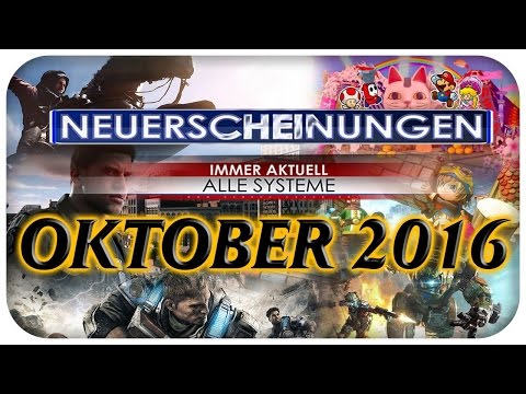 Spiele Neuerscheinungen - Oktober 2016