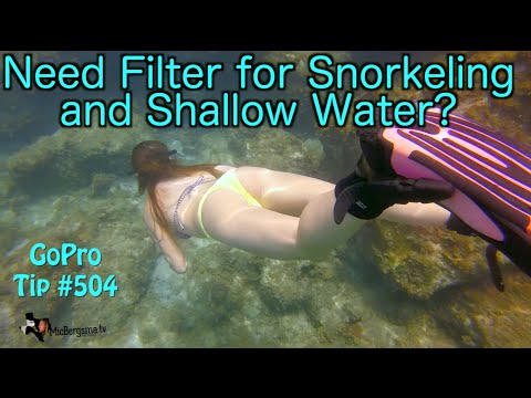 Need Filter for Snorkeling / Shallow Water?  - GoPro Tip #504
