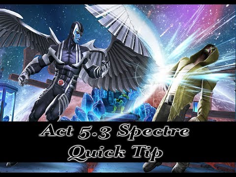 Act 5.3 Spectre Node Quick Tip: Archangel - Marvel Contest of Champions