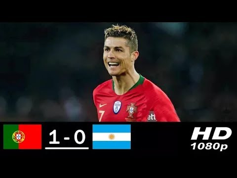 portugal vs argentina 1-0 All Goals & Highlights (Last Match) HD