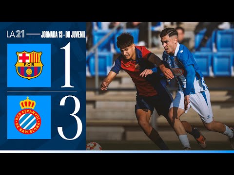 ⚽ RESUM | FC BARCELONA 1-3 JUVENIL A | Div. Hon. Juvenil | Esport 3