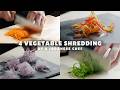 How To Shred Vegetables Japanese Style Carrots Red Onion And More