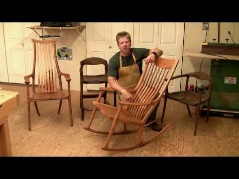 How to build a maloof style rocking chair