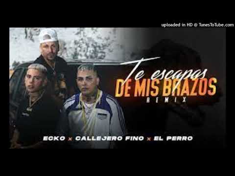 ECKO, Callejero Fino, El Perro - Te Escapas De Mis Brazos (Remix) (Video Oficial)