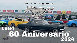 Ford Mustang -  60 aniversario de una leyenda americana en el Charlotte Motor Speedway