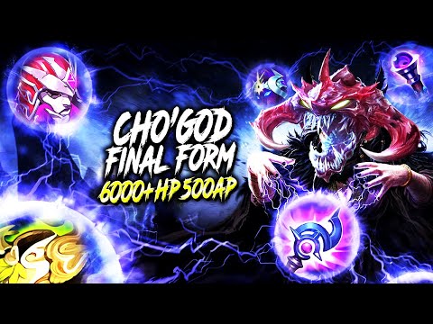 The FINAL FORM *6000+HP & 500+AP* of our Cho'Gath Full AP Pen Build Guide 🔥 LoL ChoGath s13 Gameplay