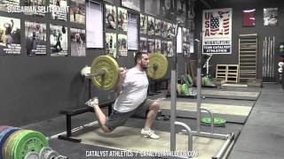 Lateral Lunge - Olympic Weightlifting Exercise Library: Demo Videos ...