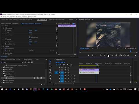 TASH TUTORIAL: Premiere Pro - Non-HD Video Treatment
