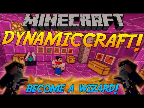 WIZARDS, RUNES & WANDS IN MINECRAFT! | Minecraft Mod Showcase!