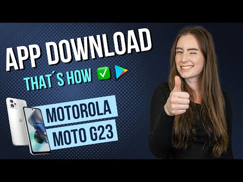 Motorola moto g23 - How to install apps • 📱 • 👨🏼‍💻 • ⬇️ • Tutorial