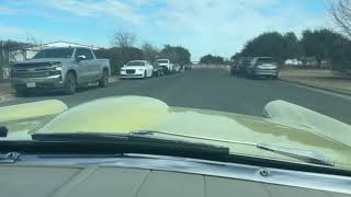 1957 Ford Thunderbird Driving Video 1