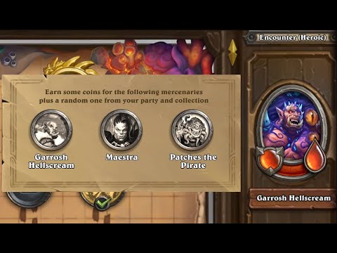 Heroic Garrosh Hellscream - Free to play Guide (with Murky) - Hearthstone Mercenaries