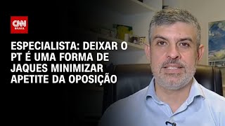 Vídeo: Deixar o PT é uma forma de Jaques minimizar apetite da oposição, diz sócio da Think Policy | WW