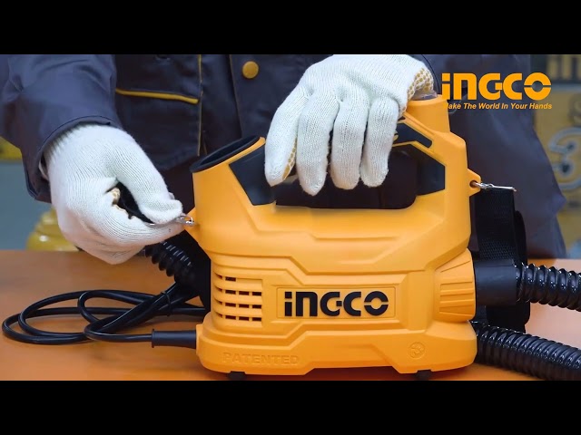 ماكينة بويا مع مسدس من شركة انجيكو 550 وات SPG5008