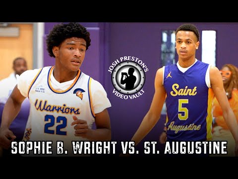 St. Augustine vs. Sophie B. Wright (HIGHLIGHTS) || Purple Knights, Warriors Go to OT In MLK Classic!