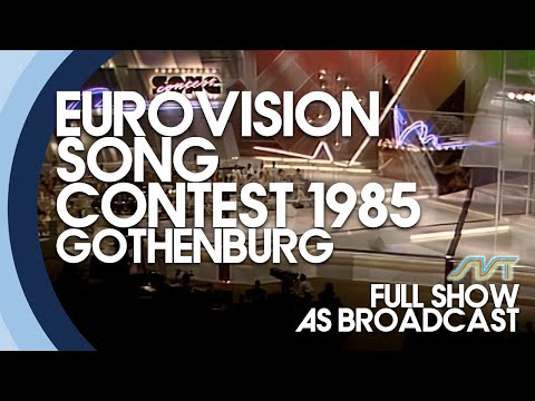 EUROVISION SONG CONTEST 1985 FULL SHOW (AS BROADCAST) GOTHENBURG, SWEDEN (SVT)