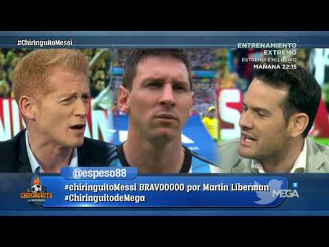 Liberman 'explota': "¿Queréis que elogie a Messi? Pues que juegue bien, que la rompa"