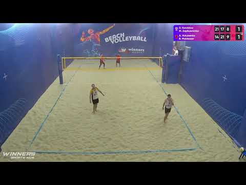 21:35 D. Korobkov /M. Zapliusvichka - A. Holubenko/B. Moldovan 27.08.2022 | Winners Beach Volleyball