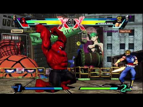 Ultimate Marvel vs Capcom 3 (PS3) -- Non-Ranked Matches 276 - Spider-Man Solo Comeback