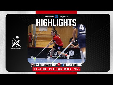 Highlights Storvreta IBK vs Täby FC IBK