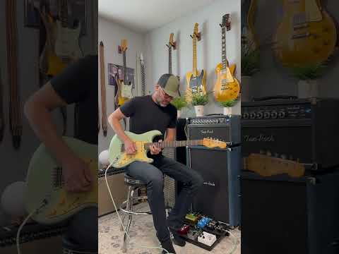 M.B.Guitars '63 Double Cut Sonic Blue image 10