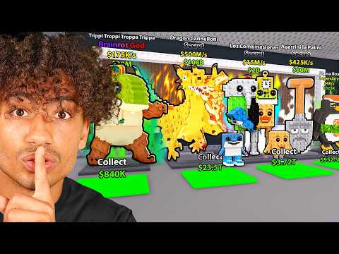 I STOLE THE 12 NEWEST BRAINROTS..