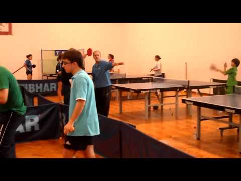 Ténis de Mesa: Estágio jovem do Nordeste em Chaves