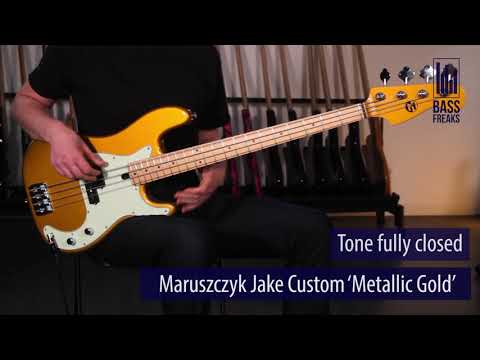 Maruszczyk Jake Classic 'Inca Silver'  Live Demo - BassFreaks.net