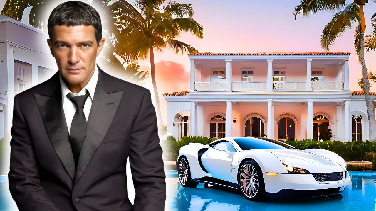 Antonio Banderas | Veja Como é a Vida Luxuosa do Ator de Filmes de Ação