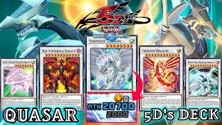 The ULTIMATE and MOST BROKEN QUASAR Deck: STARDUST DRAGON 20.000 ATK! Synchron Stardust [Duel Links]