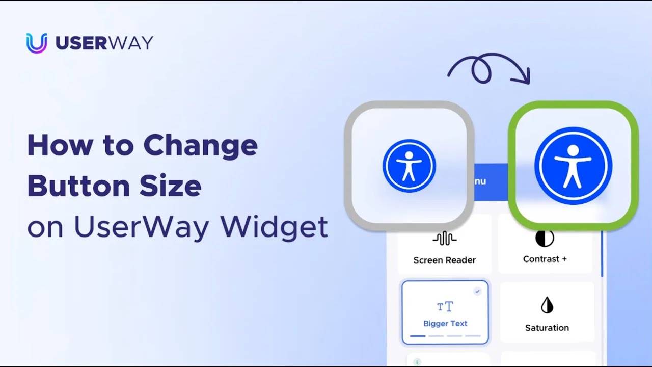 Admin: How to change the UserWay button or widget icon size