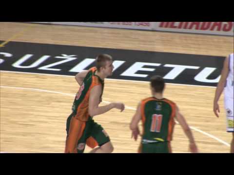BBL: "Nevėžis" - "Vytautas" 2016-02-09 highlights