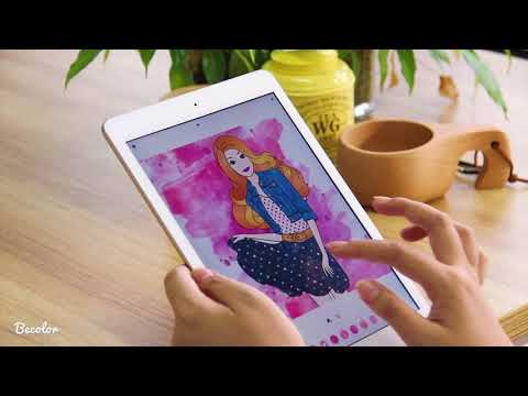Becolor - Creative Coloring Book Video