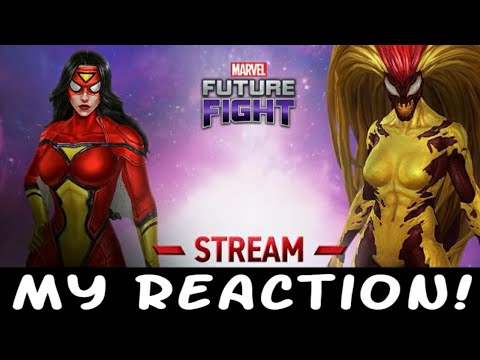 V650 update Livestream reaction! Marvel Future Fight