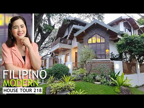 Stylish Modern Filipino Residence on a Spacious Corner Lot. House Tour 218